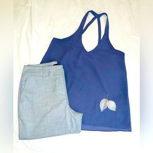 Lightweight Ann Taylor Grey Trouser Dress Pants - Excellent Condition